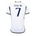 Real Madrid Vinicius Junior #7 Voetbalkleding Thuisshirt 2023-24 Korte Mouwen